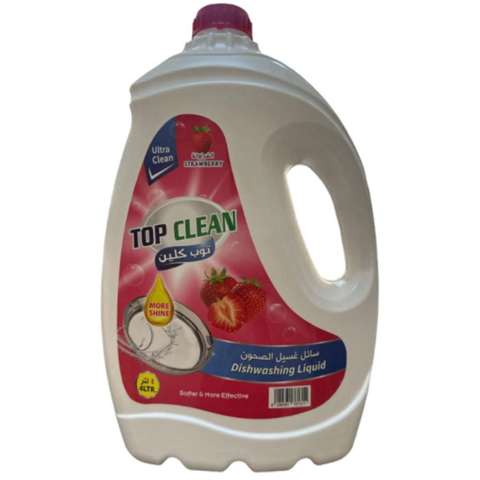 Top Clean Dishwashing Liquid Strawberry